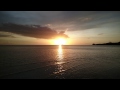 石垣島底地ビーチ(やどぴけ)の綺麗な夕日を4Kで撮ってみた