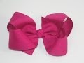How To Make A Big Girl Boutique Hair Bow