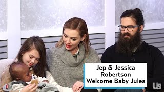 Jep & Jessica Robertson Welcome Baby Jules Poster