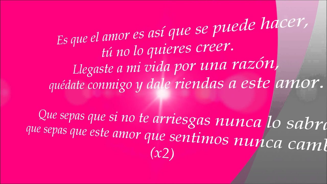 LETRA CANCION A PRIMERA VISTA letra cancion a primera vista: