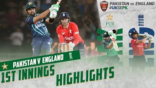 1st Innings Highlights | Pakistan vs England | 4th T20I 2022 | PCB | MU2T