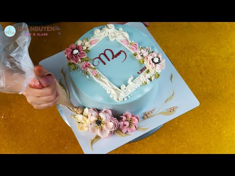 Ý tưởng trang trí mới lạ với khung ảnh trên bánh kem| Ý Tưởng Làm Chiếc Bánh Trang Trí Độc Lạ