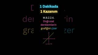 Y 3X Doğrusunu Çiz Lgs Matematik