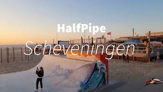 Skating Halfpipe At Scheveningen, Den Haag