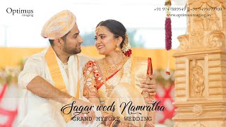 Sagar Weds Namratha || Mysore Kannada Wedding Photography || +91 9495099900