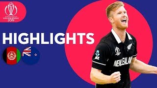Afghanistan vs New Zealand | ICC Cricket World Cup 2019