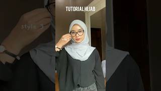 Tutorial Hijab Segi Empat Pakai Kacamata Part 2 By Khadziyah