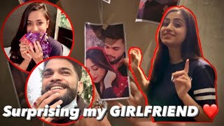 Surprising My Girlfriend Shocking Reaction Couple Vlog Deep & Sanjana Dsanj