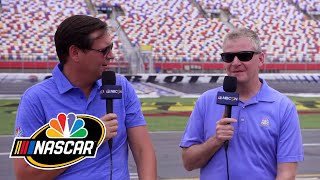 Burton and Letarte detail Charlotte ROVAL enhancements for 2019 | Splash and Go | Motorsports on NBC