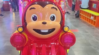 Tecway Trencito Cocomong Train Kiddie Ride En El Happyland De Mall Plaza Sur Ultra Raro