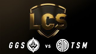 GGS vs. TSM - Week 8 Day 1 | LCS Spring Split | Golden Guardians vs. TSM (2019)