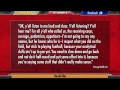 Seahawks Player Feuds with Cris Carter