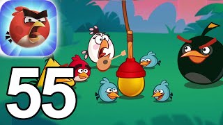 Angry Birds Reloaded Secret Area The Flying Lunchman 1 To 45 Walkthrough Part 55 Ios