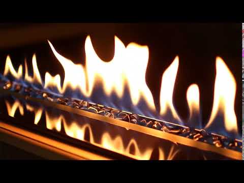 Chad-O-Chef - Flameline Fireplace (Black Mirror)