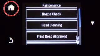 How to Remove Incorrect Color or Missing Lines - Nozzle Cleaning (Epson XP-640,XP-830) NPD5151