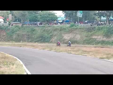 Sircuit parang menjadi tempat latihan balap motor