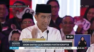 Good Election Jokowi : Banyak Caleg Gerindra Mantan Koruptor