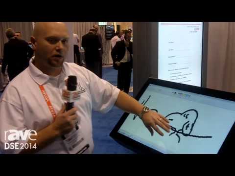 DSE 2014: Touch Systems Exhibits Its 32″ IW InnovaTouch Projective Capacitive Touch Display Solution