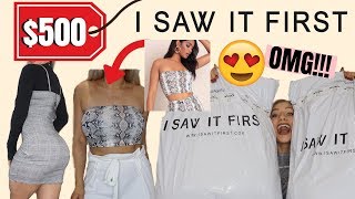 500 Isawitfirst Try-On Haul... This Is Amazing Black Friday Sale Giveaway Ad