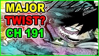 DID NOT SEE THAT COMING! DABI SURPRISE! | My Hero Academia Chapter 191 Manga