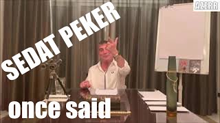 Sedat Peker 9. Bölüm Once Said Sedat Peker 9. Bölüm Komik Anlar