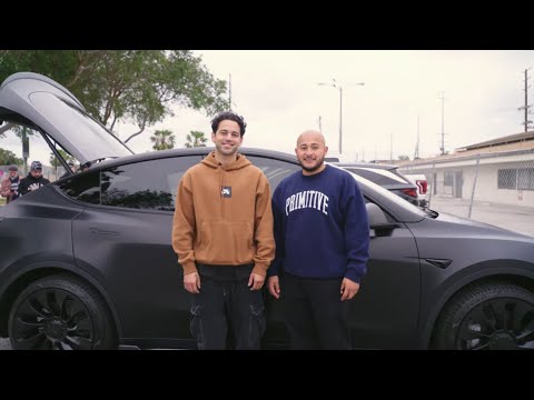 Tesla Winner Drop Off