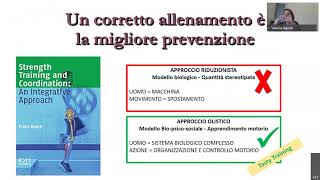 Webinar: Dal modello prestazionale alla prevenzione dell’infortunio Webinar: Dal modello prestazionale alla prevenzione dell’infortunio