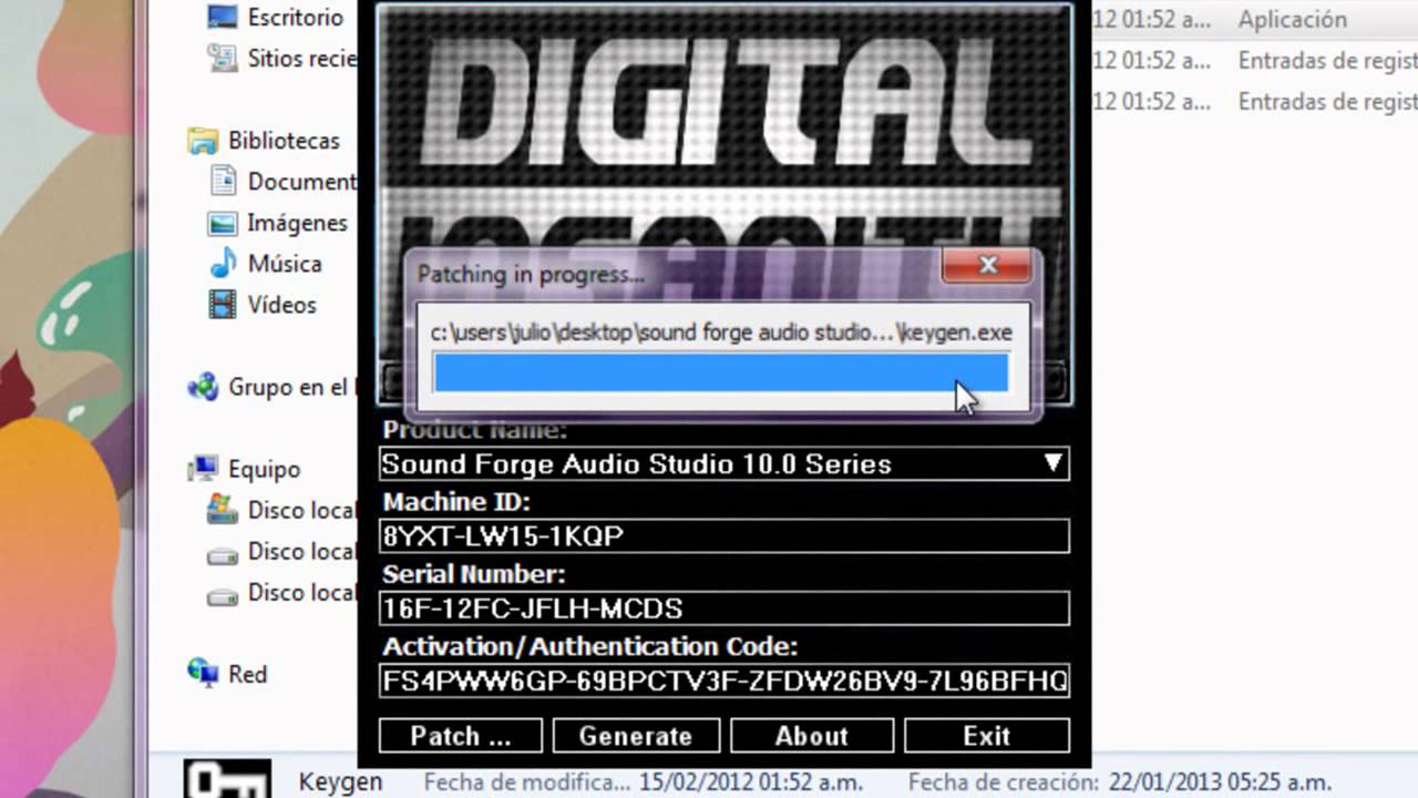 Sony CD Architect 5.2 serial key or number