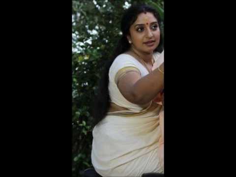 malayalam actress Sona Nair hot white saree in sexy