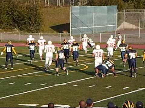 Michael "Jamal" Hale scores Touchdown against the East Anchorage High School Thunderbirds 0.28 min.