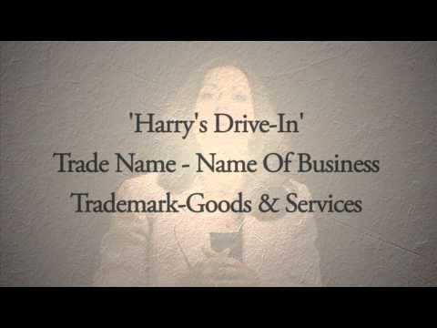 Maria explains the difference between a trade name and a trademark.
