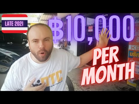 10000 THB P/M Cost of Living in Thailand Late 2020