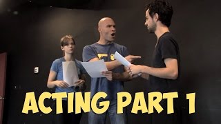 TV Production Blog - Acting Part 1