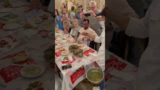 Egyptian Style Dinner In Famous Restaurant In Cairo.