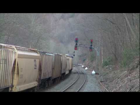 CSX G86626 thru Cotton Hill West Virginia 1 29 12