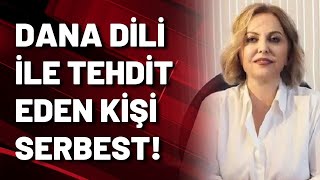 Esin Davutoğlu Şenol'un kapısına dana dili bırakan kişi serbest!