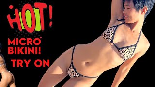 Awesome Micro Bikini Try On Haul , Tops And Lingerie