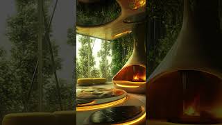 Eco-Futuristic Haven Interior Design In 2060