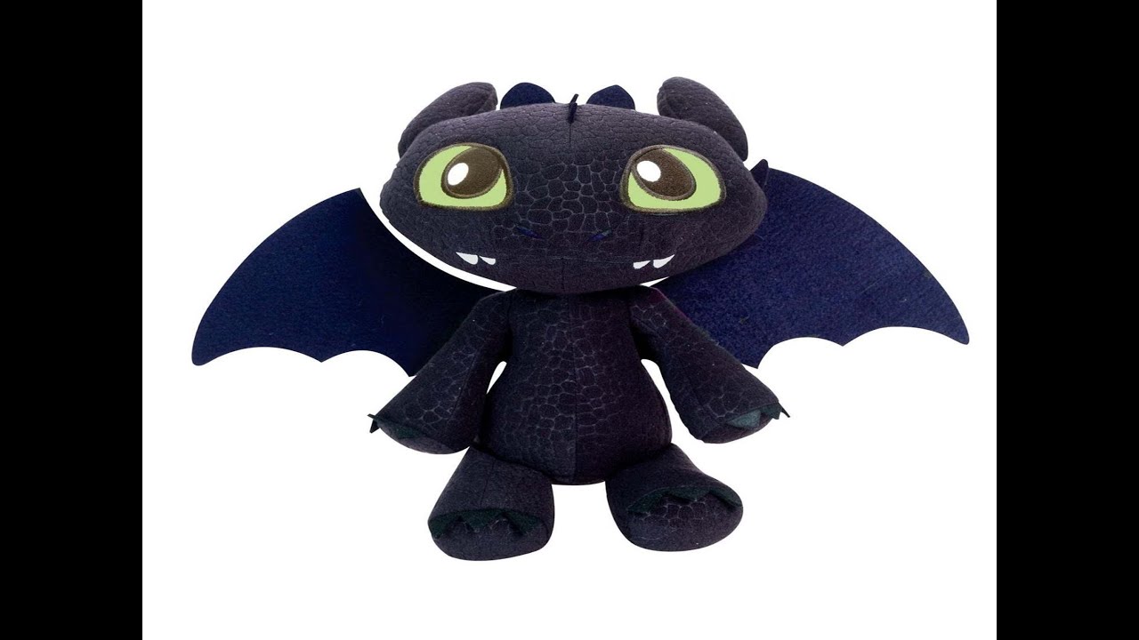 TOOTHLESS DRAGON Squeeze and Growl Plush - How To Train Your Dragon 
