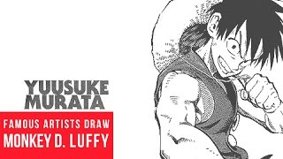 Famous Manga Artists Monkey D. Luffy Drawings
