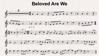 C Maj 44128 Beloved Are We