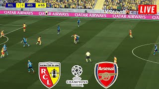 Rc Lens Vs Arsenal Live Today Uefa Champions League 2324 Live Lens Vs Arsenal Gameplay Football