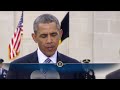 President Obama Speaks at Flanders Field Cemetery