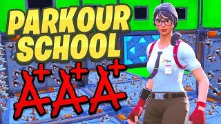 I went to PARKOUR SCHOOL in Fortnite!