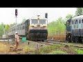 foto FAST & FURIOUS KONKAN RAILWAY : Speed Queen Madgaon Janshatabdi Express Zooms past Zarap