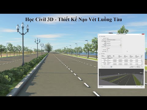 Học Civil 3D - Thiết Kế Nạo Vét Luồng Tàu