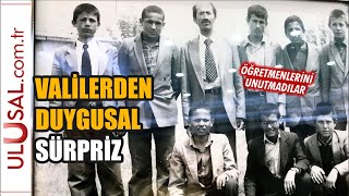 Valilerden Öğretmenlerine Duygulandıran Sürpriz