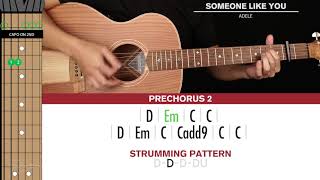 Someone Like You Guitar Cover Adele 🎸|Tabs + Chords|