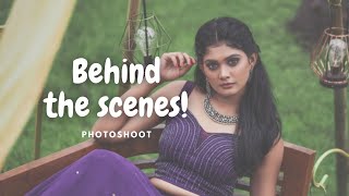 Vindhuja Vikraman - Fashion Photoshoot Behind The Scenes