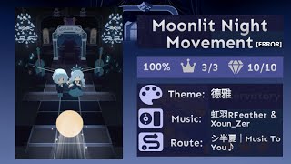 Rolling Sky Co-Creation Level 12 Moonlit Night Movement Error